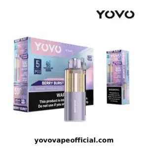 Berry Burst YOVO JB50K Disposable Pod