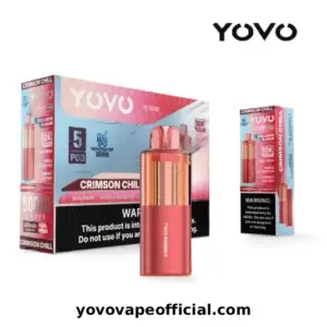 Crimson Chill YOVO JB50K Disposable Pod