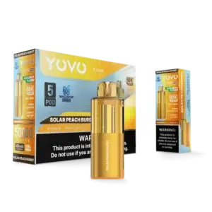 Solar Peach Burst YOVO JB50K Disposable Pod