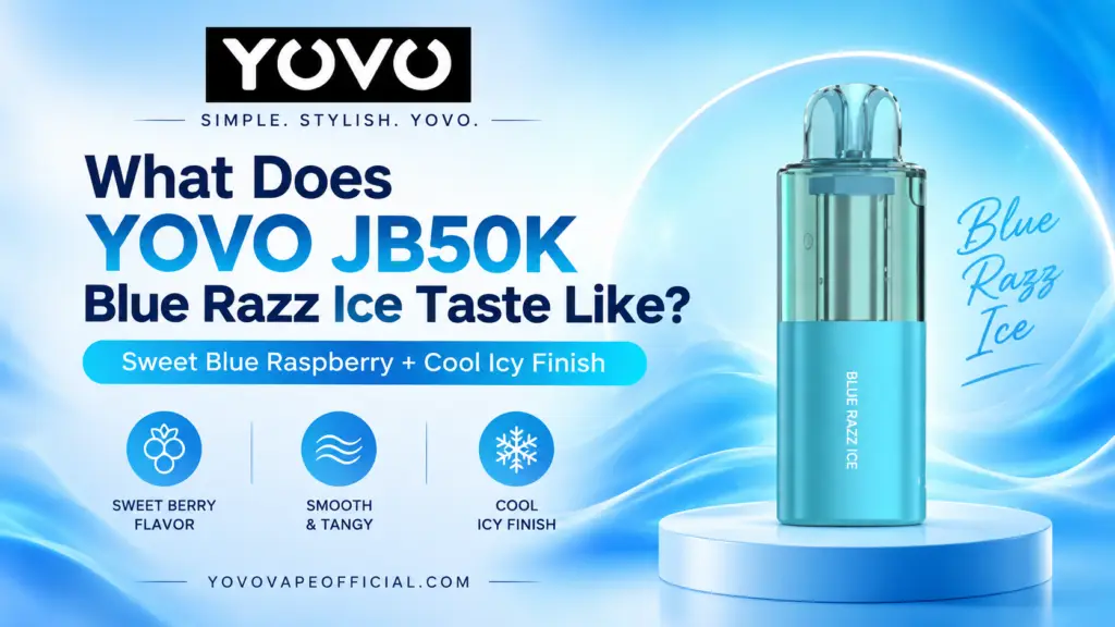 YOVO JB50K Blue Razz Ice